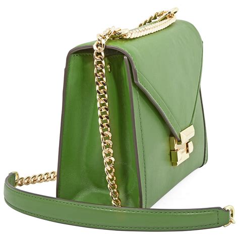 true green michael kors|Michael Kors purses green.